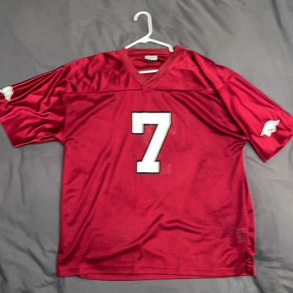 Arkansas Razorbacks #7 Football Jersey -- Men's XL